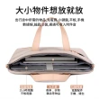 【MaiTianmei】Macbook 15.6吋 單肩斜跨手提大容量筆電包 防摔防震電腦包 公事包