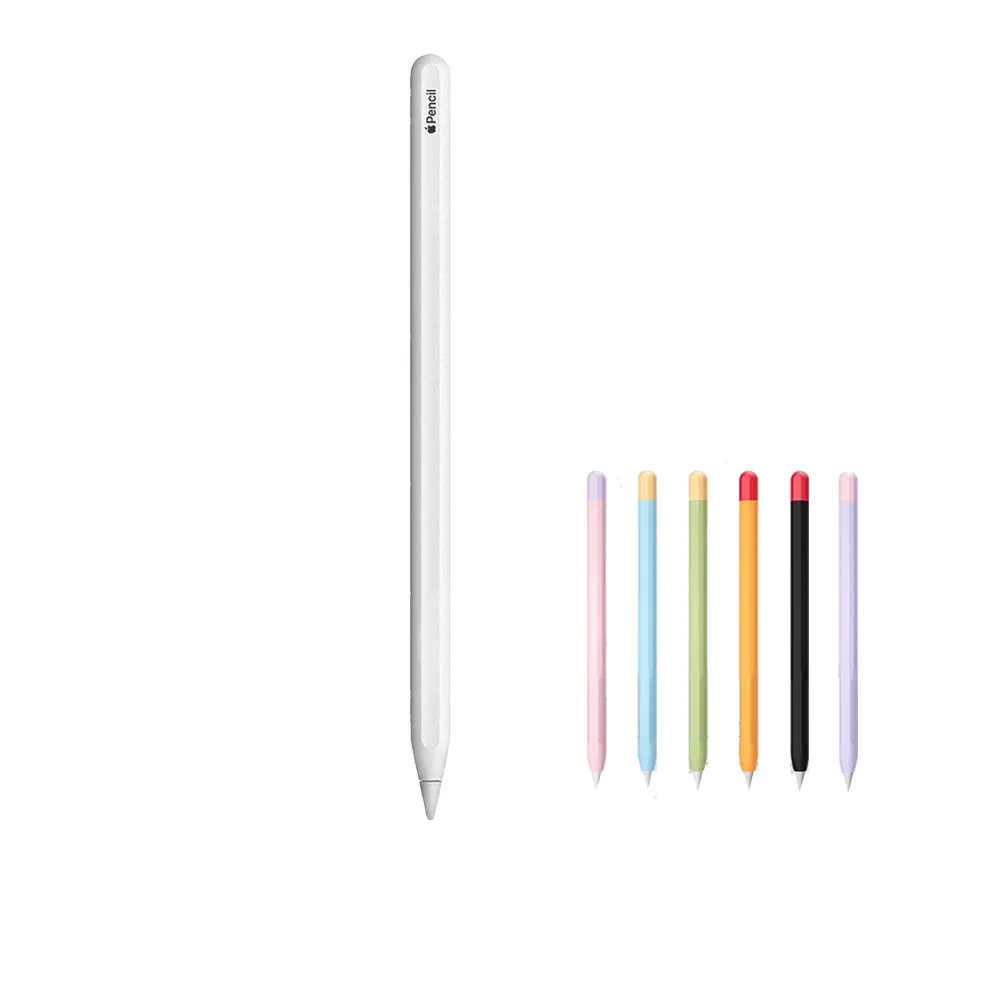 矽膠筆套組【Apple 蘋果】Apple Pencil 第二代 (MU8F2TA/A)