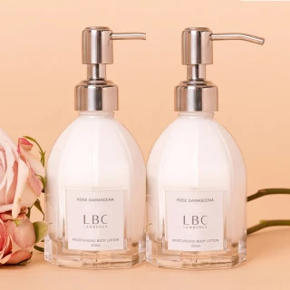 【LBC】Lambency水漾玫瑰香氛身體乳200ml-2入組(保濕 美白 肌膚護理)