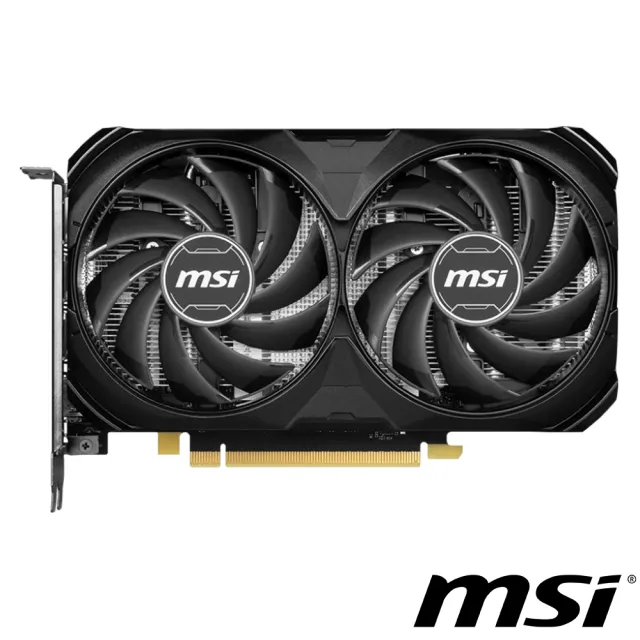 MSI 微星】GeForce RTX 4060 Ti VENTUS 2X BLACK 16G OC 顯示卡- momo