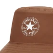 【CONVERSE】帽子 All Star Patch Reversible 男女款 棕 白 雙面戴 漁夫帽 遮陽 匡威(10024855A03)