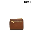 【FOSSIL 官方旗艦館】Liza 真皮零錢包-棕色 SL6406G200