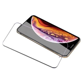 【台灣霓虹】iPhone Xs / X 5.8吋滿版鋼化玻璃保護貼2入組