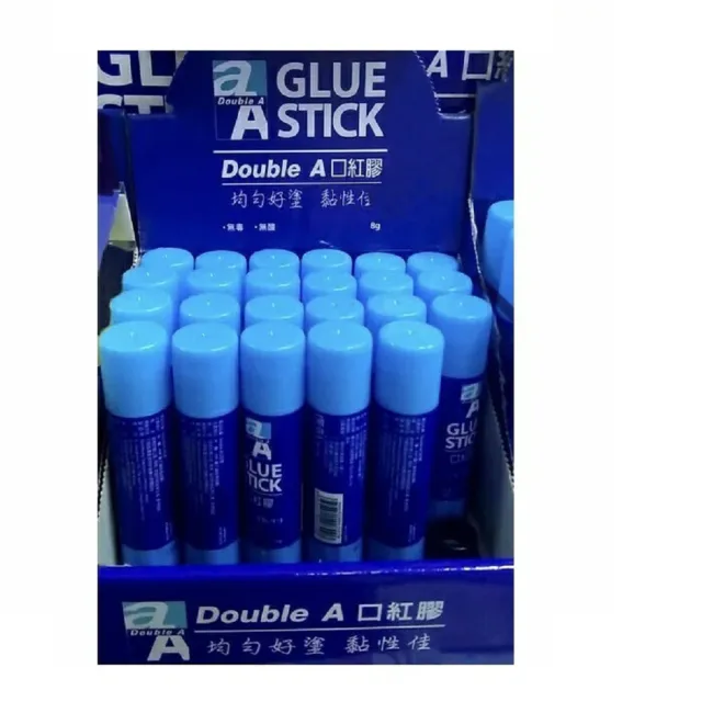 【Double A】口紅膠-8g GAGS20001(30支/盒)