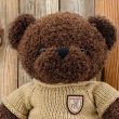 【娃娃出沒】小熊娃娃 毛衣熊 17吋 44CM(熊熊 毛衣可穿脫  1017007)