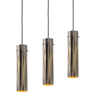 【Honey Comb】挪威森林木皮燈罩吊燈(EX-6916C)