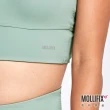 【Mollifix 瑪莉菲絲】低強度漸層美背BRA TOP、瑜珈服、無鋼圈、開運內衣(嫩芽綠)