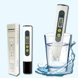 【安心用水】高精度TDS水質檢測筆(便攜 測水筆 飲用水 自來水 測試筆 驗水筆 水質 水耕栽培 水族用品)