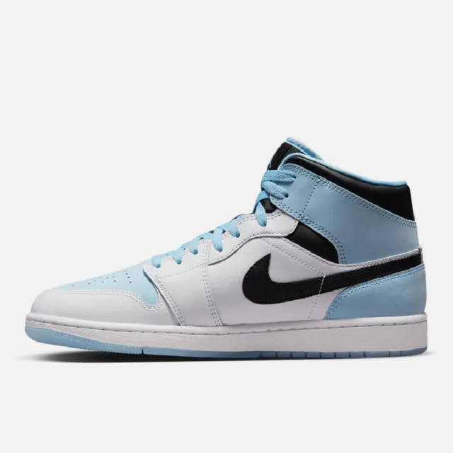 NIKE 耐吉】AIR JORDAN 1 MID SE 休閒鞋籃球鞋運動鞋藍白黑(DV1308104