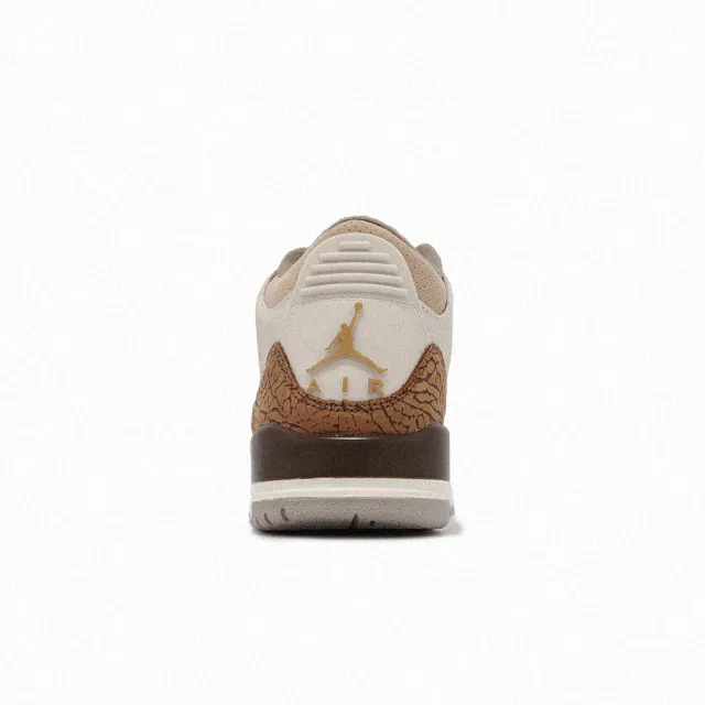 NIKE 耐吉】休閒鞋Air Jordan 3 Retro 男鞋3代喬丹Palomino 棕摩卡麂皮