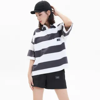 【5th STREET】女裝 運動短褲 女短褲 輕量 短褲 綁帶 黑色(927021)