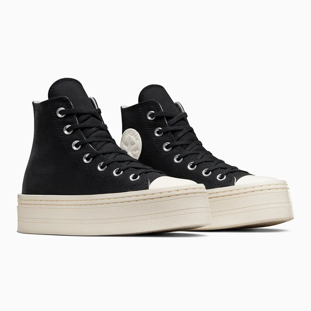 【CONVERSE】CTAS MODERN LIFT HI 高筒 休閒鞋 厚底鞋 女鞋 黑色(A06141C)