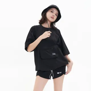 【5th STREET】女裝 短褲 棉褲 休閒短褲 黑色(927022)