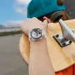【CASIO 卡西歐】G-SHOCK 40周年透明限量版透視機芯手錶 畢業禮物(GA-2140RX-7A)