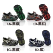 【TOPU ONE】17-22.5cm 兒童鞋 涼鞋 輕量透氣護趾(黑綠&黑紅&黑綠&藍色)