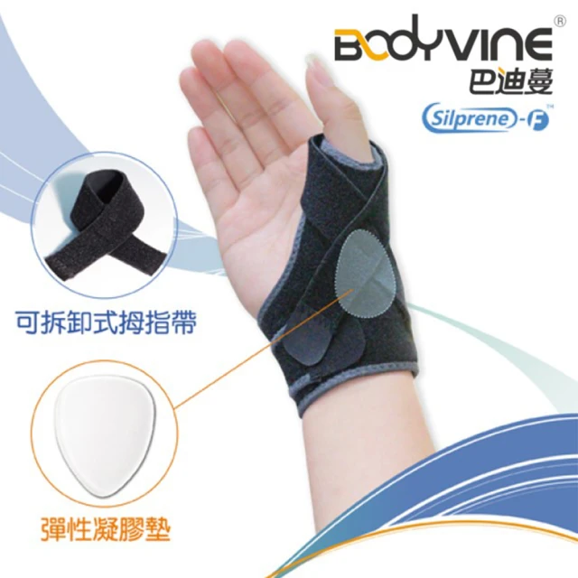 BodyVine 巴迪蔓 拇指穩固套 單入 SP-8010(送NBA口罩１片)