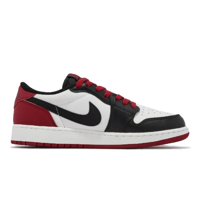 NIKE 耐吉】Air Jordan 1 Retro Low OG GS 大童女鞋Black Toe AJ1