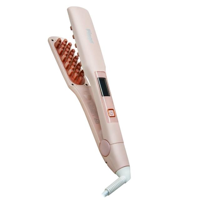 【PINGO 台灣品工】Royal K9 外噴式負離子蓬蓬夾/澎澎夾(視覺小臉術 細軟塌救星)