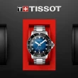 【TISSOT 天梭 官方授權】SEASTAR2000海星系列 潛水機械腕錶 禮物推薦 畢業禮物(T1206071104101)