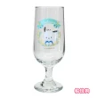【小禮堂】三麗鷗 玻璃矮腳杯 270ml HELLO KITTY  美樂蒂 酷洛米 帕恰狗(平輸品) 凱蒂貓