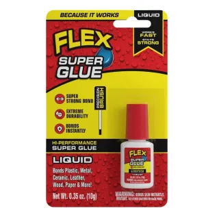 【特力屋】Flex Super Glue飛速超級瞬間膠10g液狀附刷