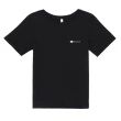 【5th STREET】女裝有機棉短T恤-黑色