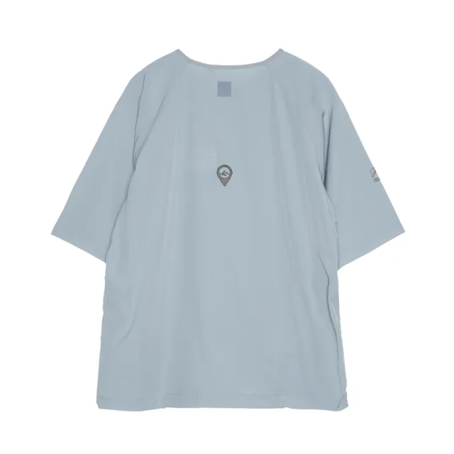 【5th STREET】中性 短t 短袖 上衣 t恤 TEE 收納 吸濕排汗 輕量 綠色(570948)