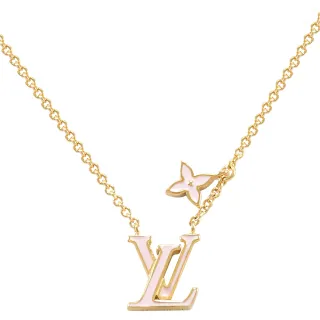 【Louis Vuitton 路易威登】LV M01215 LV Iconic 經典品牌LOGO花飾時尚鎖骨項鍊(現貨)