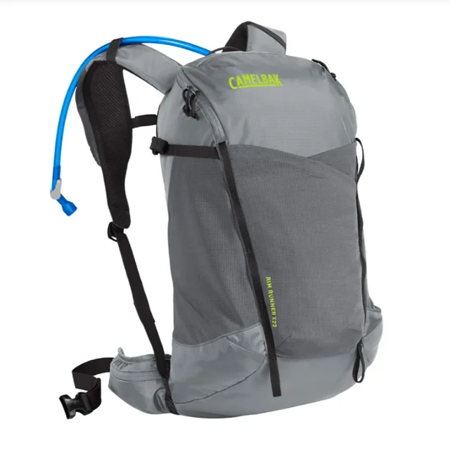 CAMELBAK Rim Runner X22 登山健行背包 附2L快拆水袋 灰/天藍(CB2714001000)