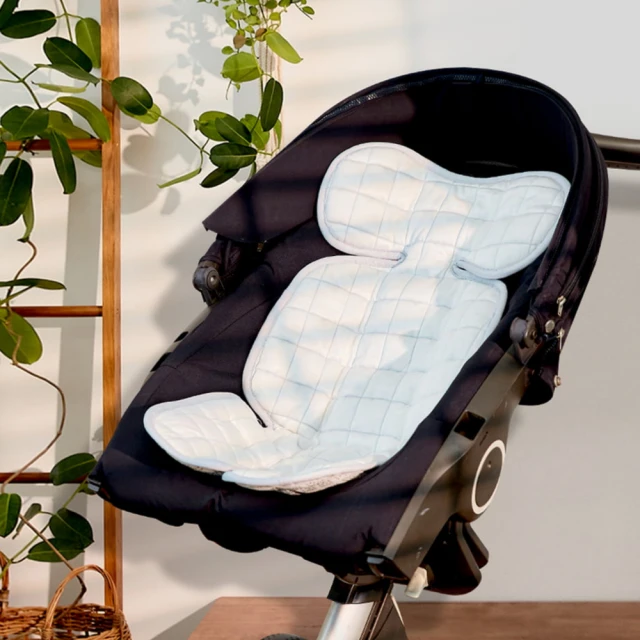 Youbi 嬰兒推車絨毛保暖坐墊(安全座椅棉墊 水晶絨布墊 