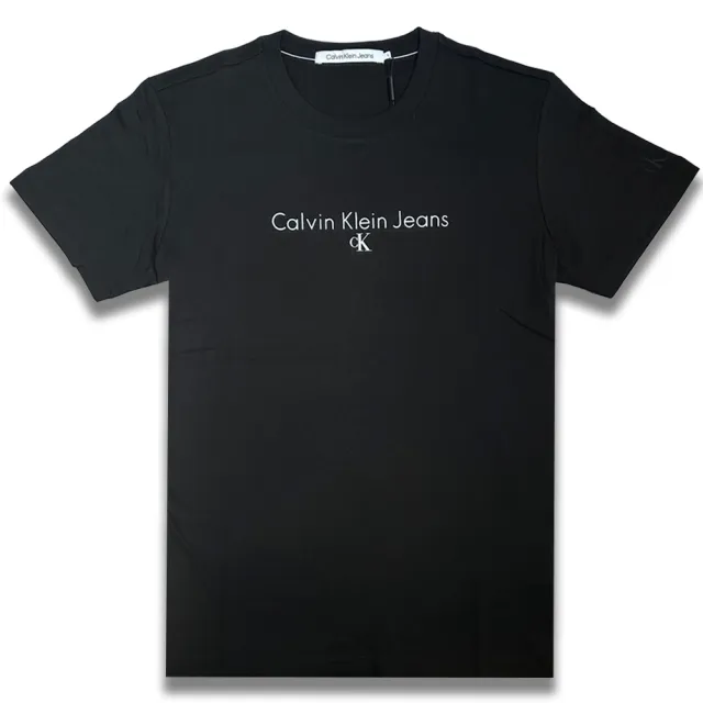 【Calvin Klein 凱文克萊】CK 經典 胸前中LOGO 多色選擇(平輸品)