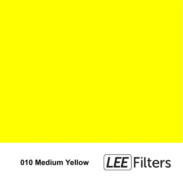 【LEE Filter】HT-010 Medium Yellow 燈紙 色溫紙 一捲(公司貨)
