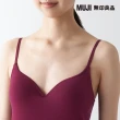 【MUJI 無印良品】女柔滑罩杯式細肩帶(共4色)