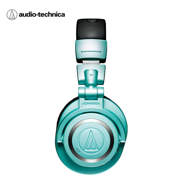 【audio-technica 鐵三角】ATH-M50XBT2 IB(無線耳罩式耳機-Tiffany藍)