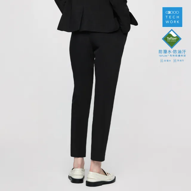 【G2000】商務鐵氟龍處理平紋套裝褲-黑色(2625151699)
