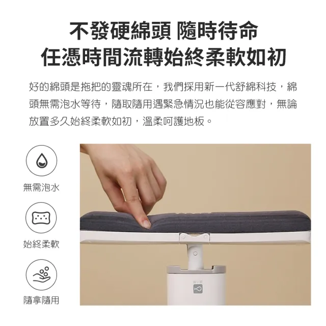 藍小魚四面擠水拖把