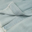 【5th STREET】女裝簡約打褶設計傘襬牛仔裙-漂淺藍(-3KG系列)