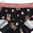 【aimerfeel】LOVE XOXO 低腰生理褲-炭灰色(968829-CG)