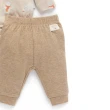 【Purebaby】澳洲有機棉包屁衣長褲 3件組 2款(新生兒 連身衣 彌月禮)