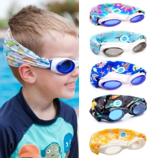 【美國 Splash Swim Goggles】美國製 超彈力頭帶男童/成人親子兒童泳鏡(TM2306-394)