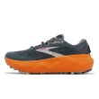 【BROOKS】越野跑鞋 Caldera 6 男鞋 灰 橘 氮氣中底 厚底 戶外 覓食限定版(1103791D042)
