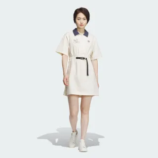 【adidas 官方旗艦】YU NAGABA V-DAY 連身洋裝 女 - Originals(IS0625)