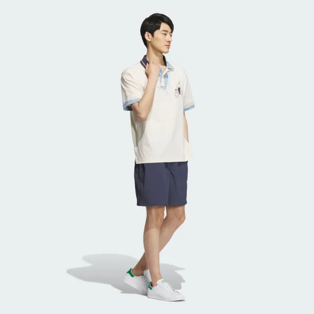 【adidas 愛迪達】YU NAGABA V-DAY 短袖POLO衫 男/女 - Originals IS0636