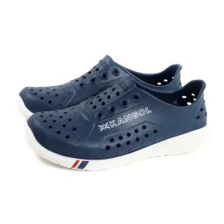 【KANGOL】KANGOL 洞洞鞋 休閒鞋 男鞋 深藍色 62251671 80 no266