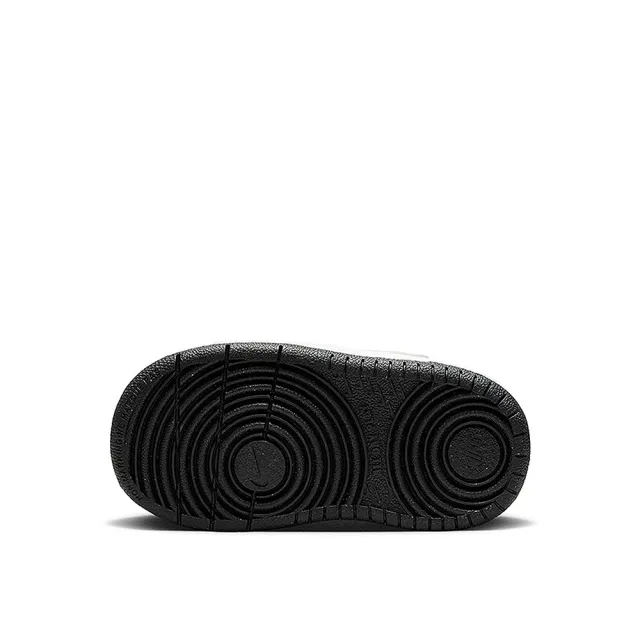 【NIKE 耐吉】運動鞋 童鞋 小童 兒童 魔鬼氈 COURT BOROUGH LOW RECRAFT TD 白黑 DV5458-104