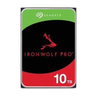 【SEAGATE 希捷】IronWolf Pro 10TB 3.5吋 7200轉 256MB NAS內接硬碟(ST10000NT001)