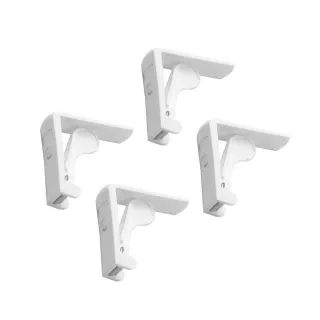 【PEDRINI】義大利 Gadget彈簧桌布夾4入 白 / 桌夾 春節禮品 年末送禮