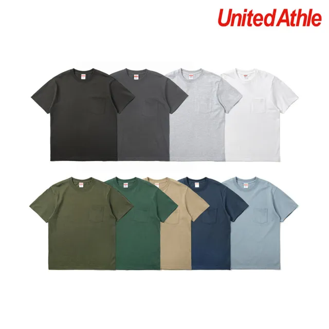 【United Athle】日本授權 5006-01 日本 口袋短T(United Athle 日本 口袋短T)