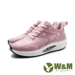 【W&M】女 氣墊彈力休閒運動鞋 女鞋(粉色)