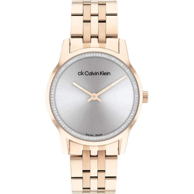 Calvin Klein 凱文克萊 專櫃都會極簡風時尚腕錶(